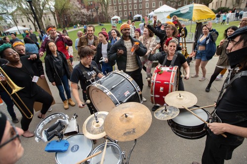 Performers at Spring Weekend